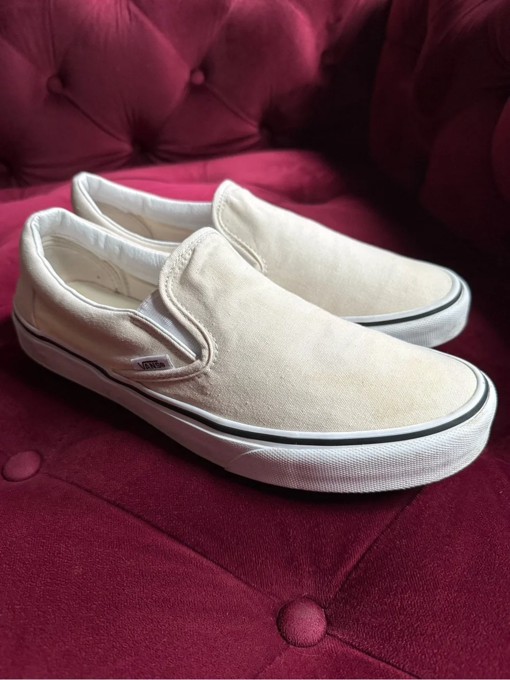 Vans - Classic Slip-On - Birch - Men’s 9 Women’s 10.5